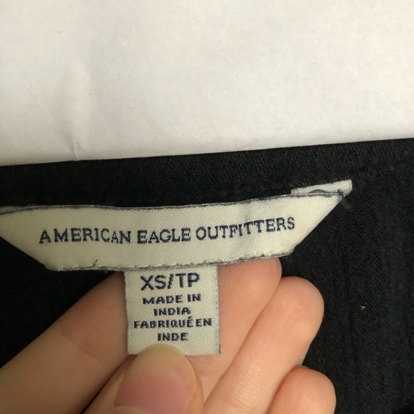 American Eagle Outfitters Boho Black Top - Picture 5 of 6